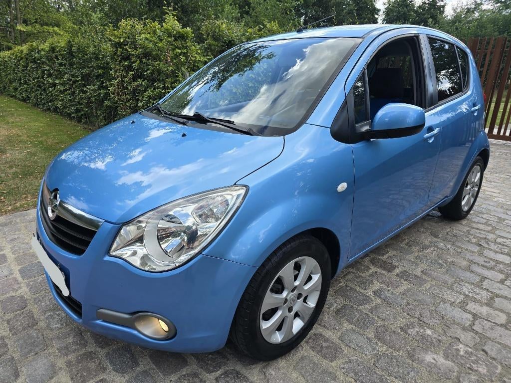 Opel Agila 1.2i EcoFLEX / 196.344 km / benzine, Autos, Opel, Entreprise, Achat, Agila, ABS, Airbags, Air conditionné, Ordinateur de bord