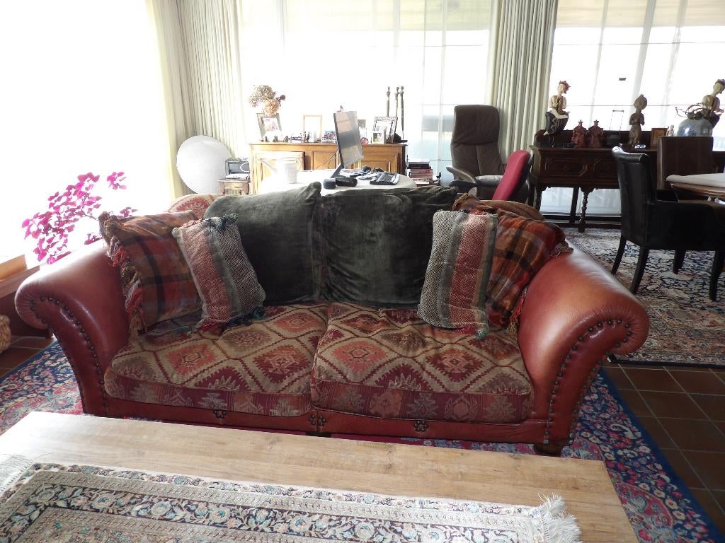 mooie,Engelse salon, Ophalen, Gebruikt, Driepersoons, Rechte bank