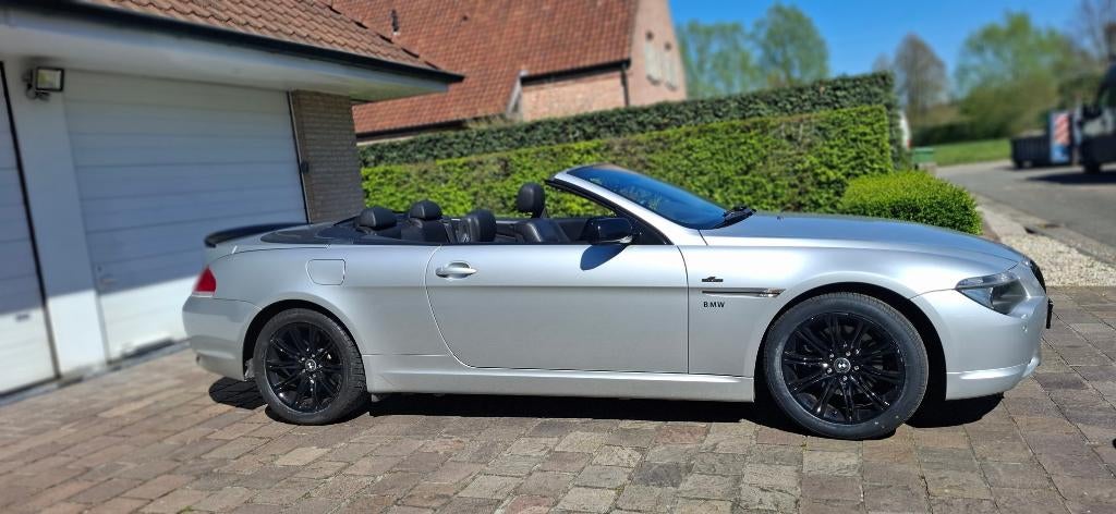 BMW 630i édition noire, Autos, Cuir, Argent ou Gris, Achat, Série 6