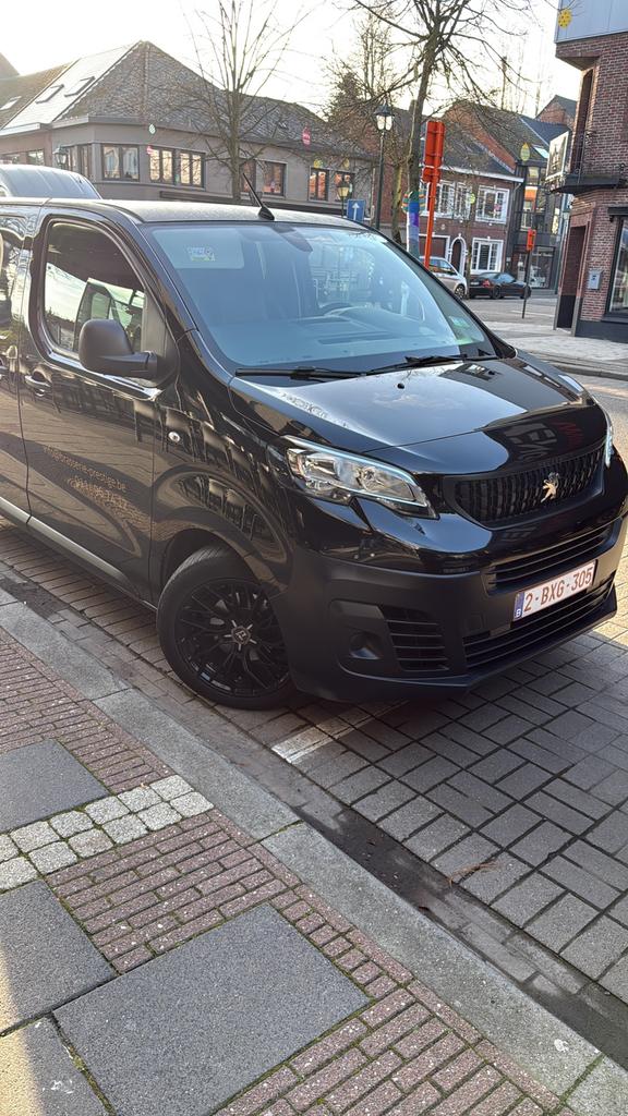 Peugeot expert, Auto's, Bestelwagens en Lichte vracht, Voorwielaandrijving, USB, Zwart, 5 deurs