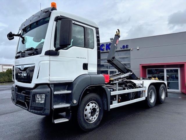 MAN TGS 33.470BL-6X4-HAAKARM-INTARDER-3M90 WIELBASIS, Auto's, Vrachtwagens, Automaat, Achterwielaandrijving, Euro 6, MAN