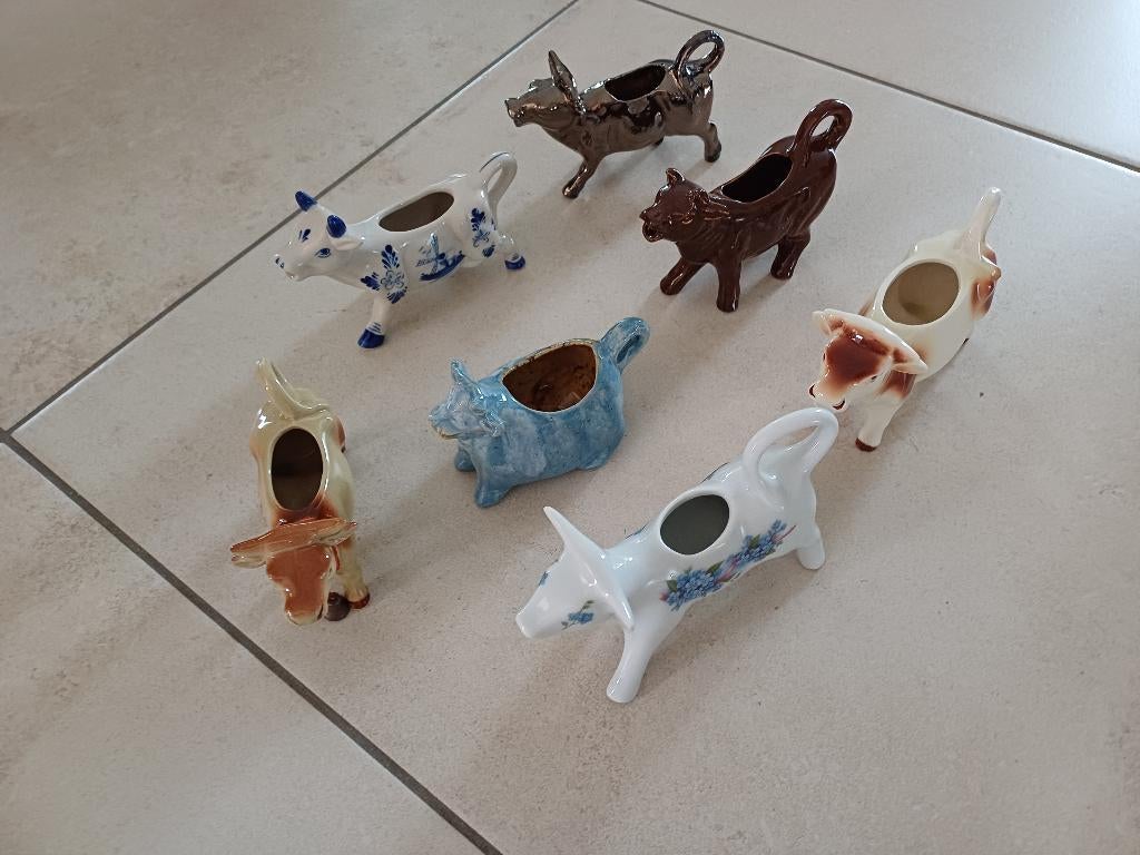 pots au lait vaches anciennes, plusieurs € 5,00, Antiquités & Art, Antiquités | Céramique & Poterie, Enlèvement