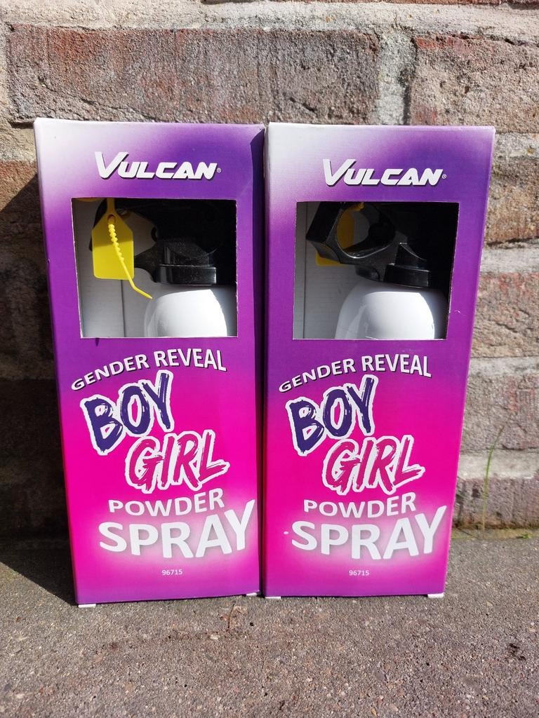 Gender Reveal Brandblusser Roos, Hobby en Vrije tijd, Feestartikelen, Ophalen