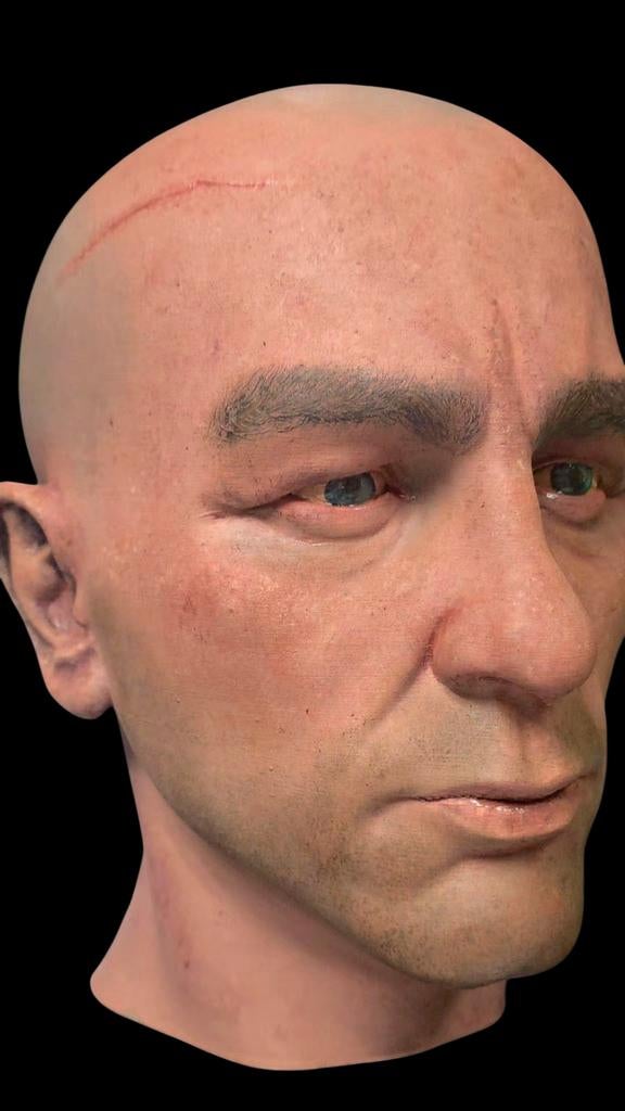 Realistische mannequinhoofd met artistieke afwerking, Verzamelen, Militaria | Algemeen, Ophalen of Verzenden