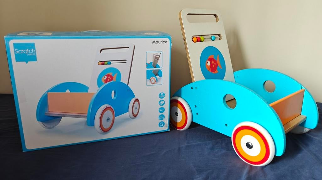 Chariot de marche / pousseur Scratch modèle mixte, Ophalen