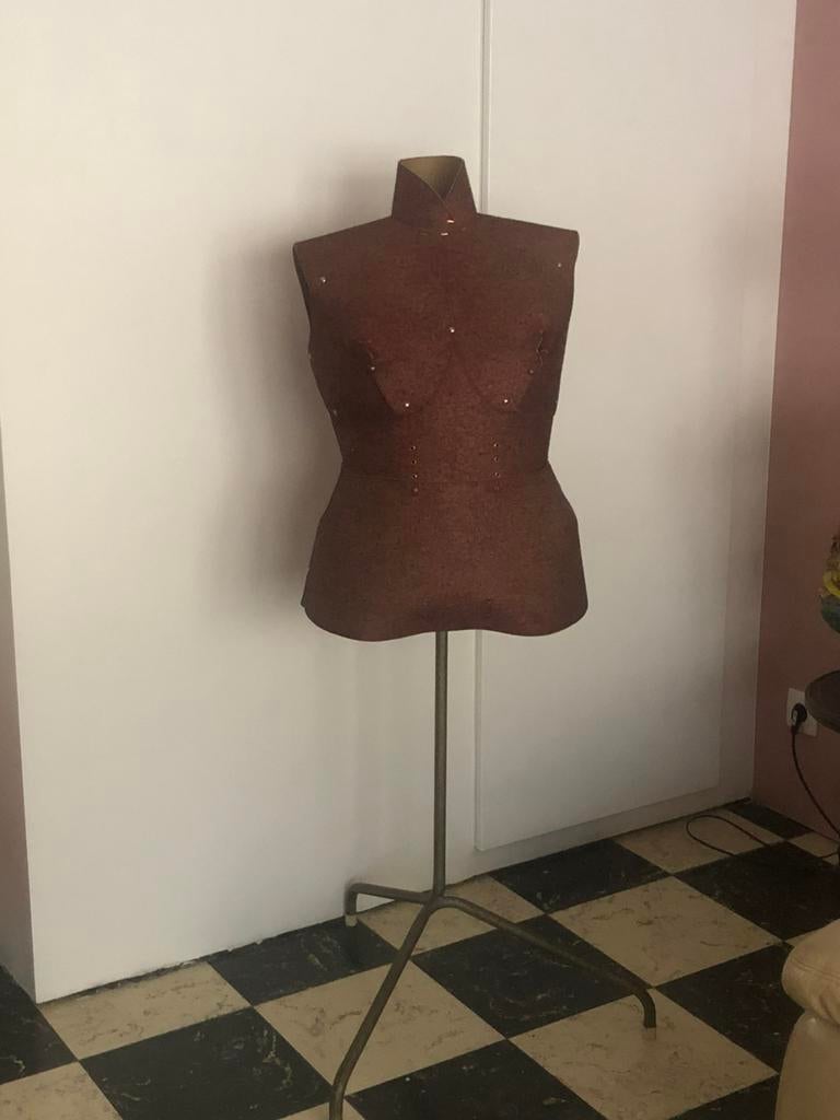 Oude mannequin, verstelbaar, Ophalen, Zo goed als nieuw, Paspop