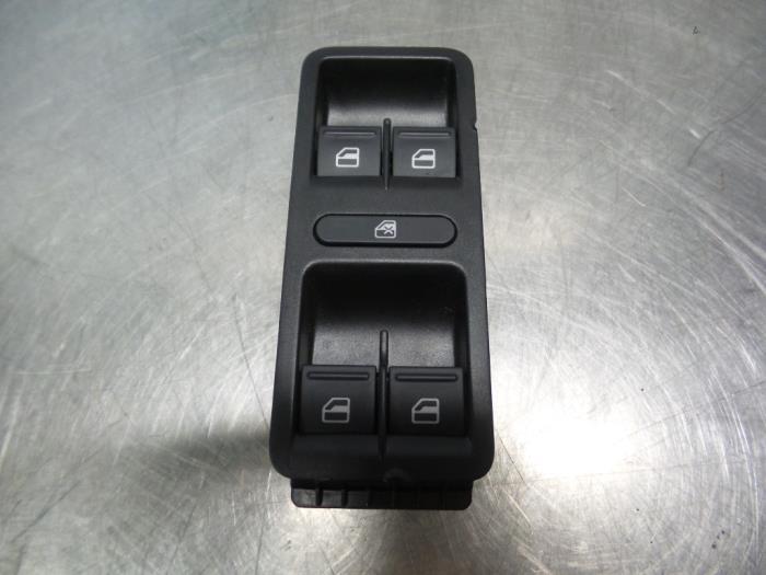 Elektrisch Raam Schakelaar van een Volkswagen Polo (Polo 09-, Auto-onderdelen, Gebruikt, -, -, Ophalen of Verzenden