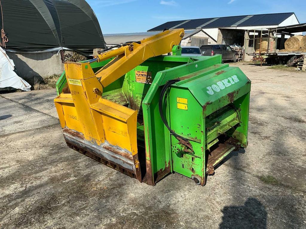 2004 Joskin 1900DL Uitkuilmachine, Zakelijke goederen, Landbouw | Werktuigen, Overige, Stalinrichting