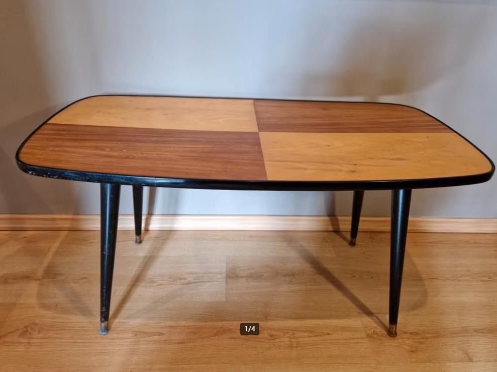 Vintage Deens salon tafeltje Kurt Østervig, Ophalen of Verzenden