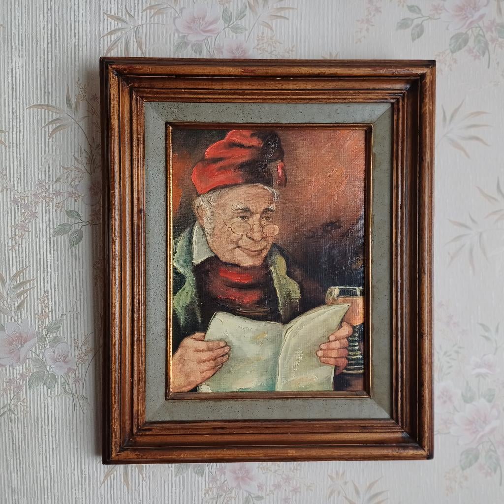 Peinture  sur toile, Antiquités & Art, Art | Peinture | Classique, Enlèvement ou Envoi