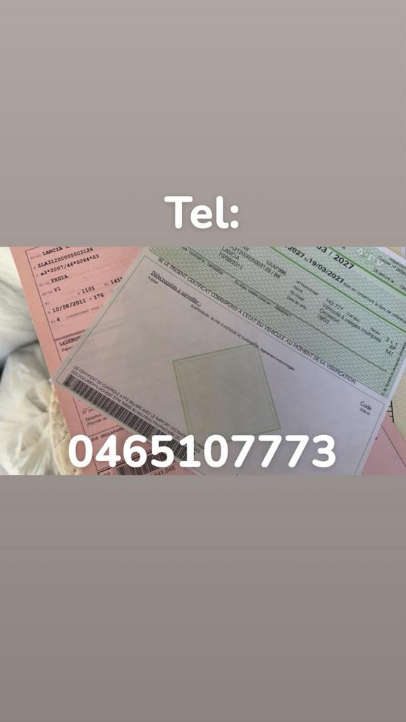 Klaar om Feuille rose Carpass te registreren, Auto's, Lancia, Euro 5, Elektrische ramen, Leder, Particulier