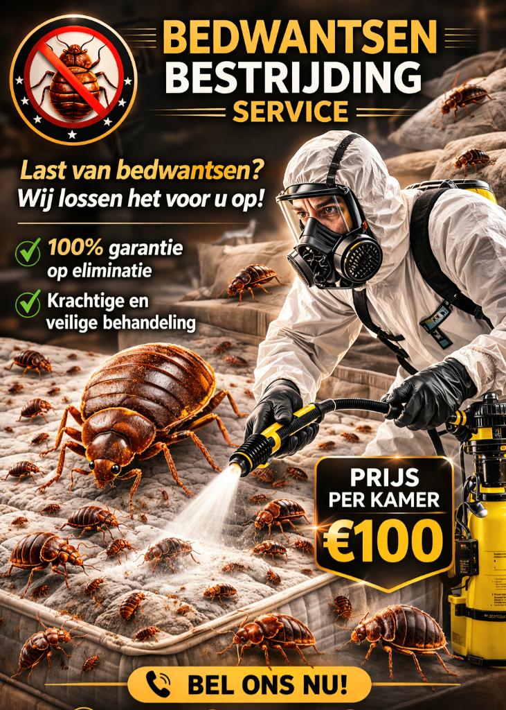 Anti Punaise de lit, Huis en Inrichting, Schoonmaakartikelen, Ophalen