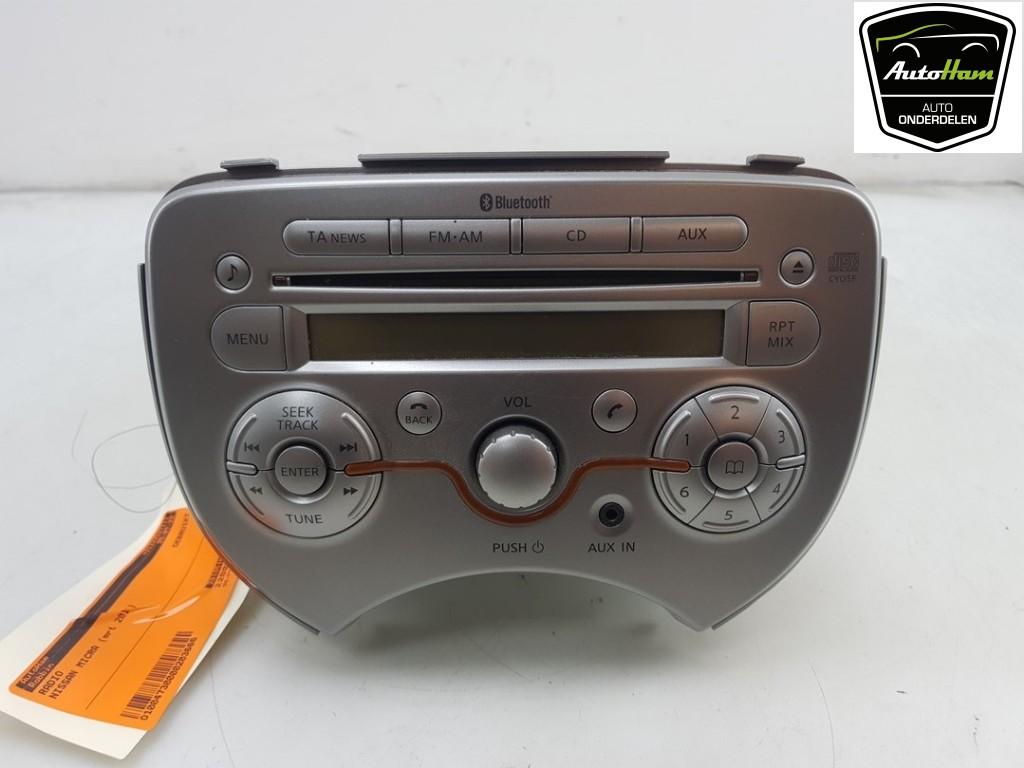 RADIO Nissan Micra (K13) (01-2010/03-2017) (|281851HA0A|), Utilisé, Nissan