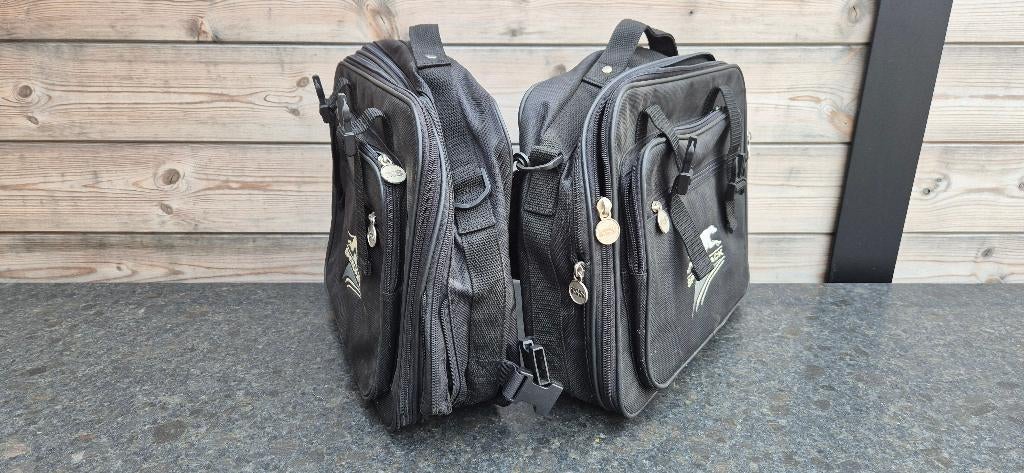 Zadeltassen voor moto IXS, Ophalen, Gebruikt