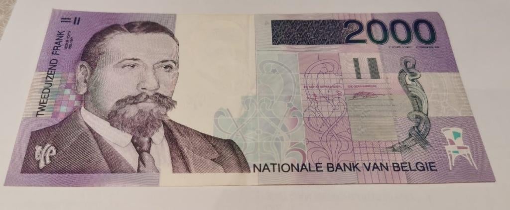 Belgische frankbiljetten, Enlèvement, Billets en vrac