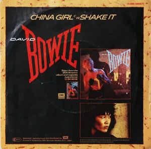 David Bowie ‎–China Girl Vinyl singel.Zgst, Cd's en Dvd's, Ophalen of Verzenden, Zo goed als nieuw, Overige formaten, Poprock