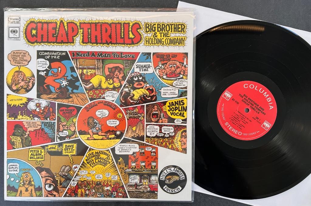 JANIS JOPLIN & BIG BROTHER - Cheap thrills ( LP; MINT ), Cd's en Dvd's, Verzenden, Zo goed als nieuw, 12 inch, Poprock