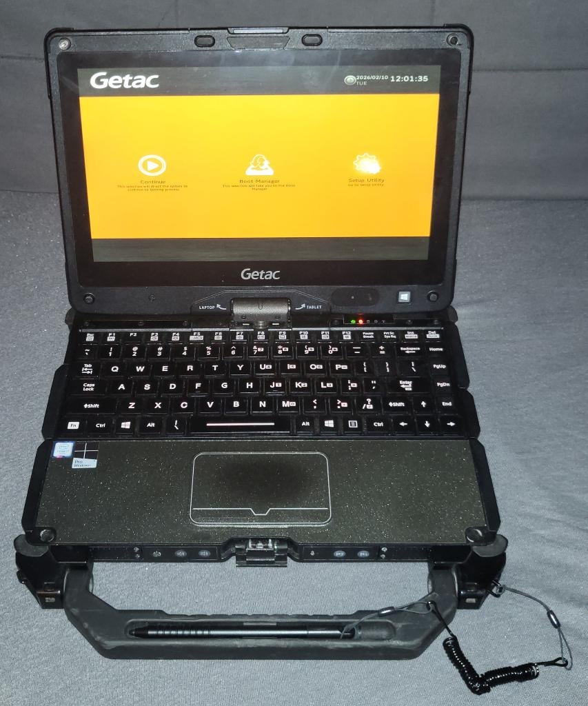 GETAC V110 G3 CORE i7 8GB RAM/256GB SSD/HDMI WINDOWS 11/GPS, Computers en Software, Apple Macbooks, Gebruikt, Overige modellen