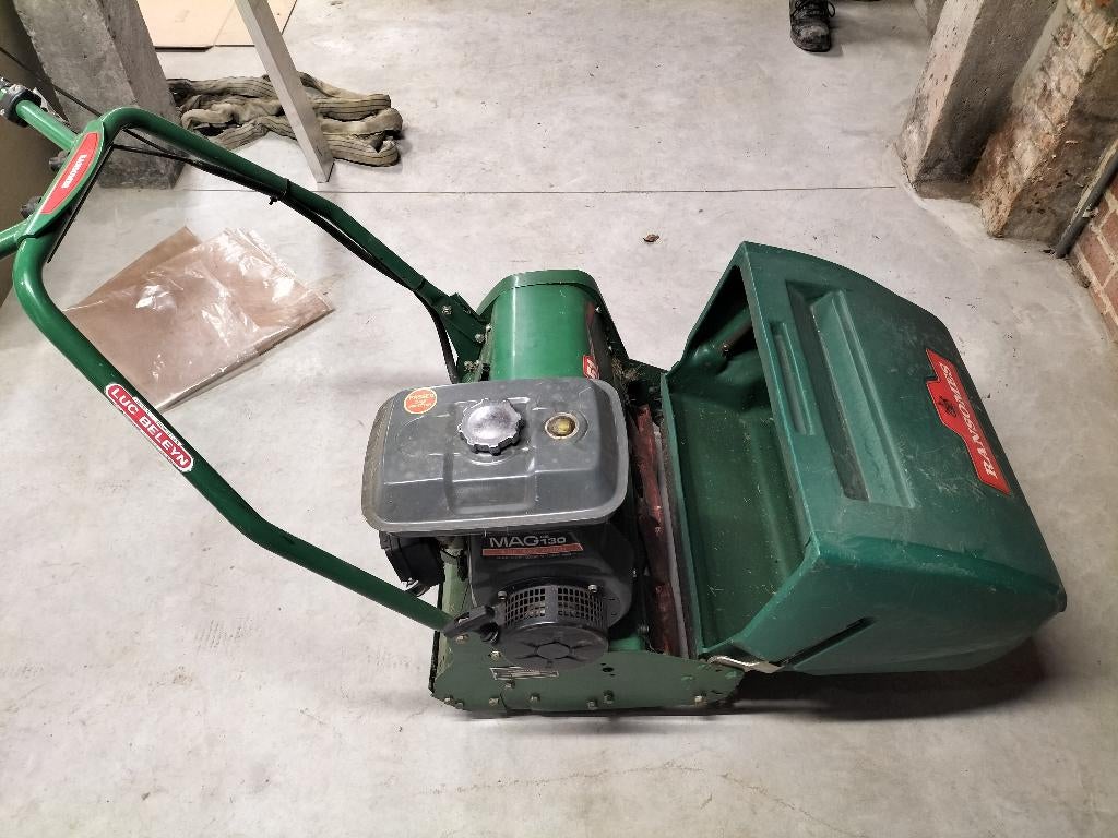 Ransomes 51 marquis, Tondeuses à gazon à essence, Utilisé, Bac de ramassage, Enlèvement