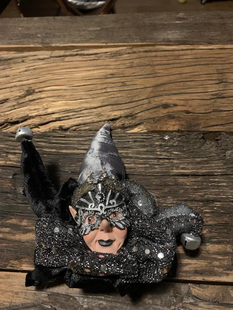 Arlequin vintage - poupée méchante - statue, Collections, Enlèvement ou Envoi, Comme neuf, Poupée