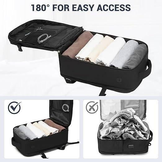 Ryanair rugzak handbagage | 20L | GRATIS LEVERING, 20 tot 30 cm, -, Verzenden, Zwart