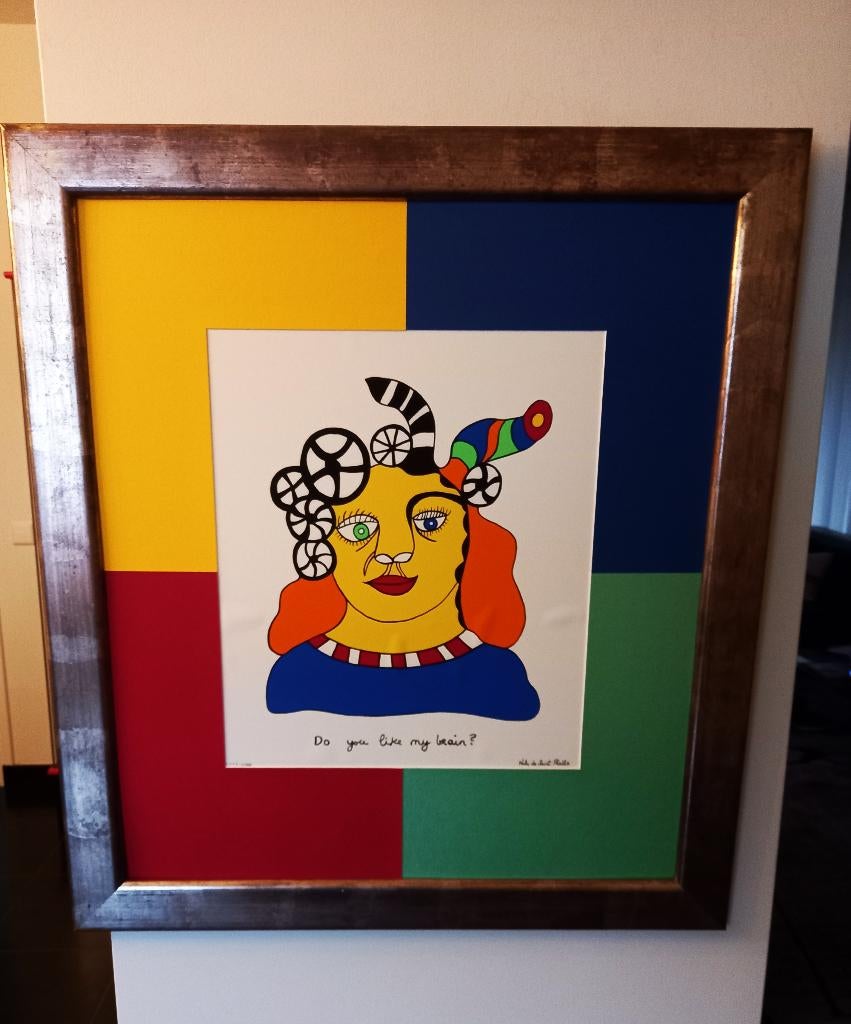 Niki de Saint Phalle ' Do You Like My Brain', Enlèvement