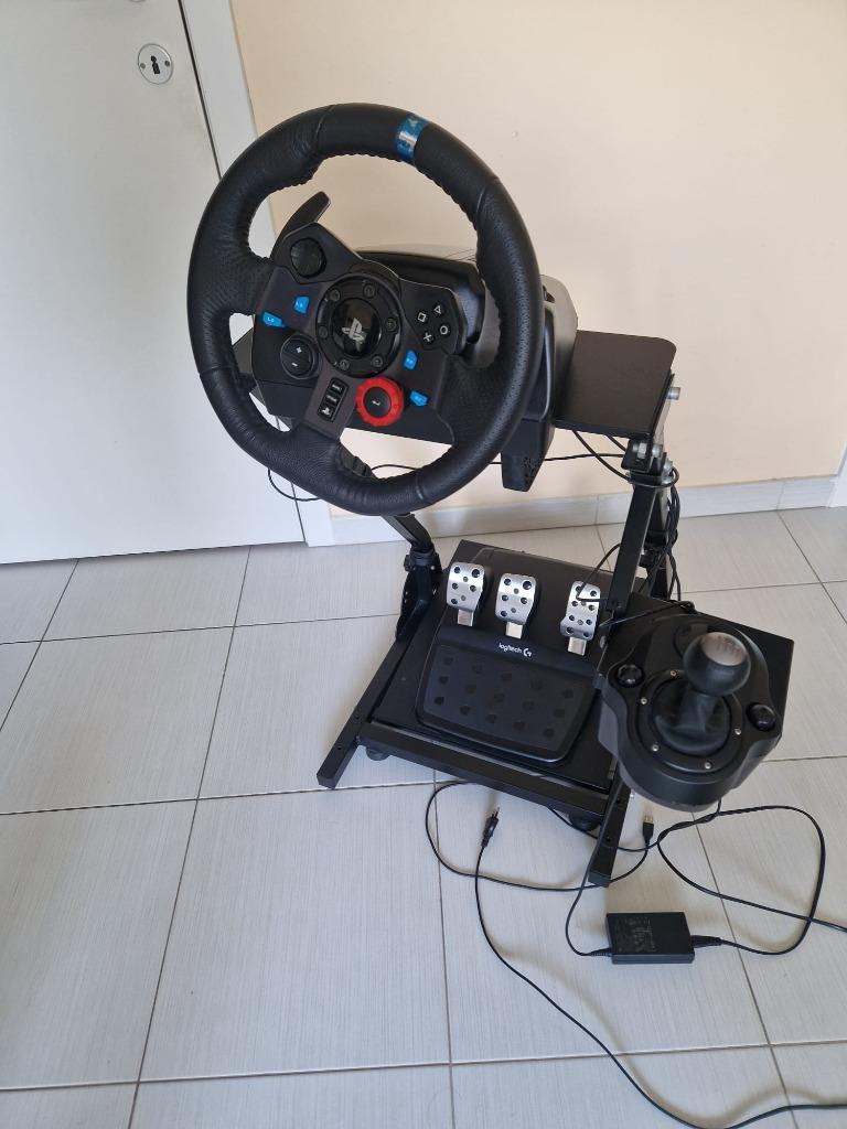 Logitech G29 + Shifter + Support - Goede staat, Ophalen, Zo goed als nieuw, Stuur of Pedalen, PlayStation 3