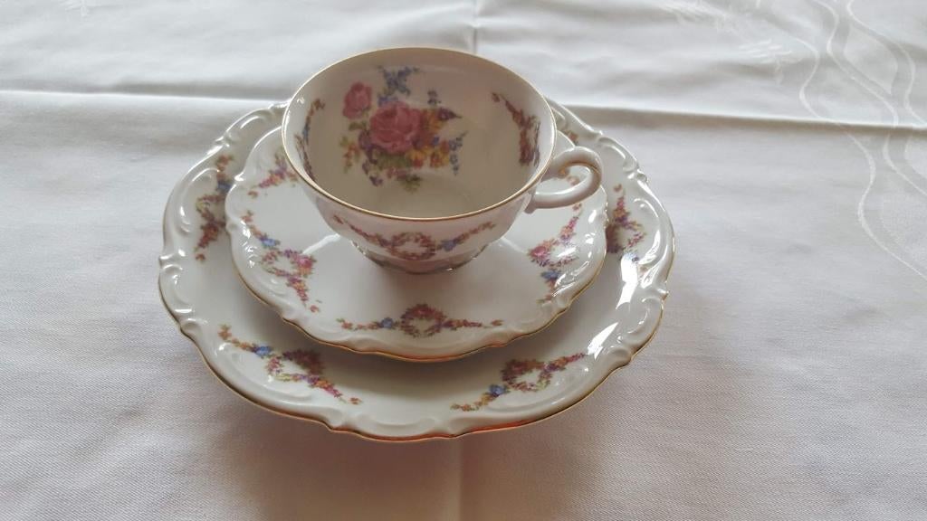 Ancien service à café porcelaine MITTERTEICH CPH, Enlèvement ou Envoi