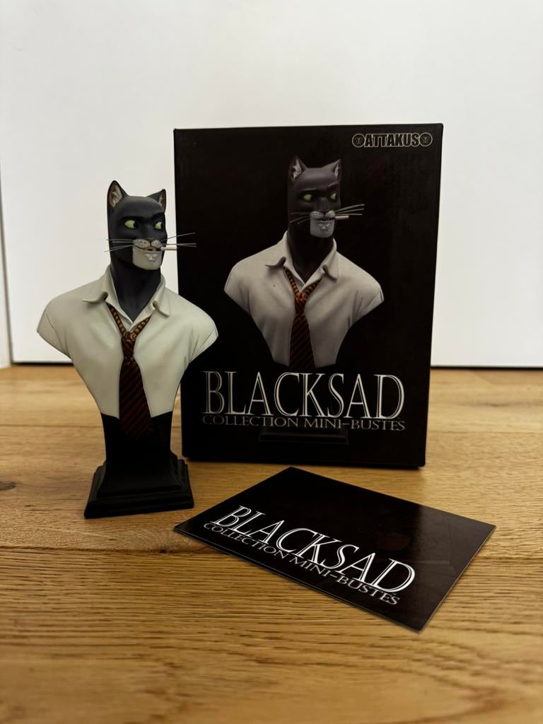 ‍ JOHN BLACKSAD – Mini-buste Attakus (édition limitée), Ophalen of Verzenden, Zo goed als nieuw