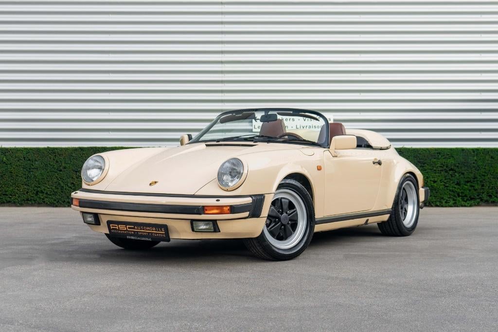 Porsche 911 3.2 Speedster, Auto's, Porsche, Bedrijf, Te koop, Alarm, Centrale vergrendeling, Lederen bekleding, Lichtmetalen velgen