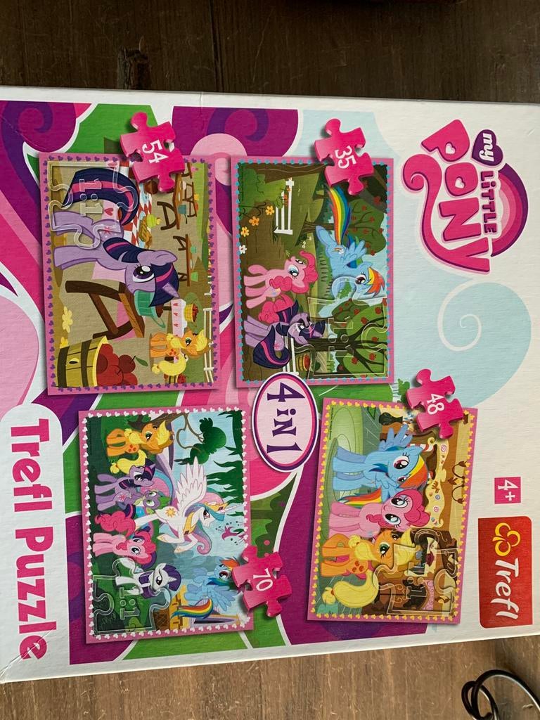 Poneys de puzzle, Enlèvement ou Envoi, Plus de 50 pièces, Comme neuf, 4 à 6 ans