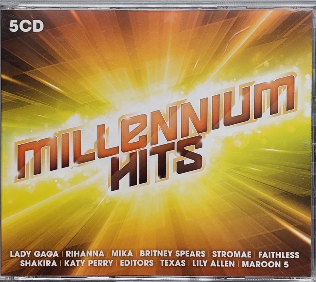 5 cd Millenium hits, Ophalen of Verzenden, Zo goed als nieuw, Pop, Boxset