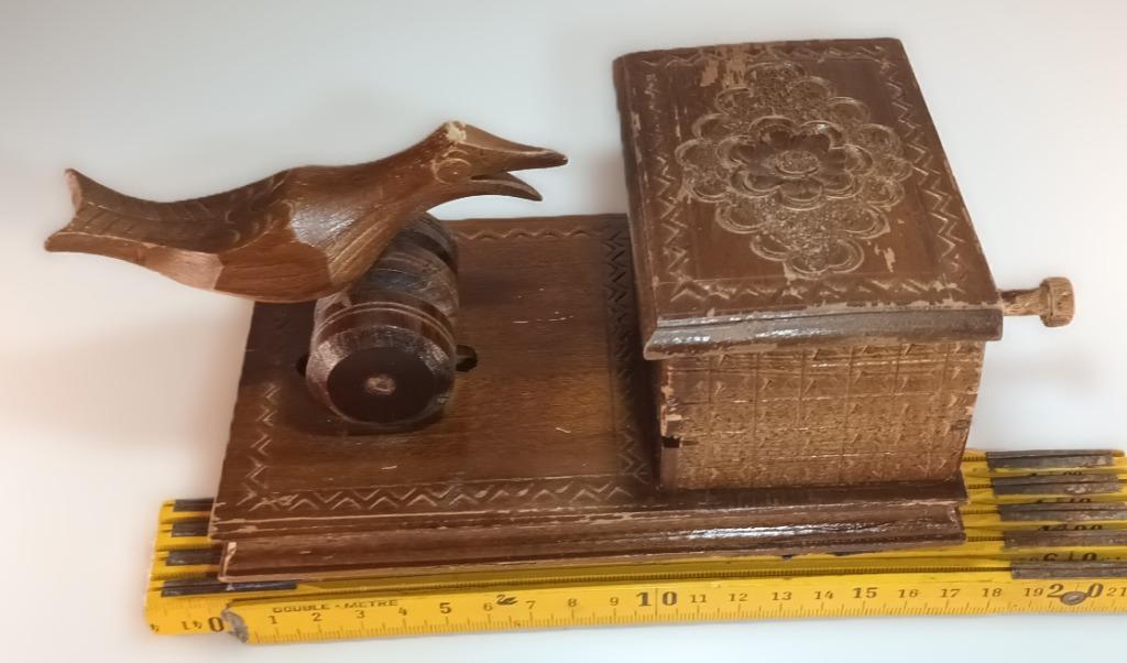 distributeur de cigarettes en bois vintage, Collections, Enlèvement ou Envoi, Utilisé, Autres types