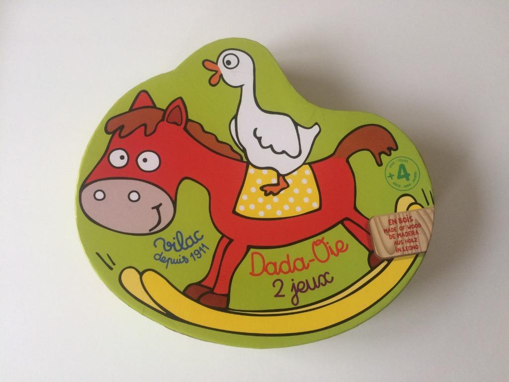 Vilac jeu de l'oie et jeu des petits chevaux - complet, Ophalen, Gebruikt, Jongen of Meisje