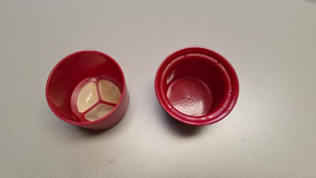 Tupperware koffie  thee filter, Ophalen of Verzenden, Zo goed als nieuw, Rood