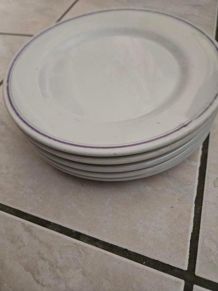 Assiette plate royale bruxelles, Maison & Meubles, Enlèvement, Comme neuf