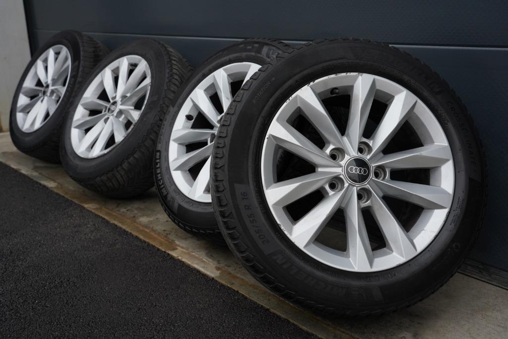 Kit 4 Saisons 16' original pour AUDI A3 8Y (et autres), Pneus hiver, 16 pouces, Véhicule de tourisme, 205 mm