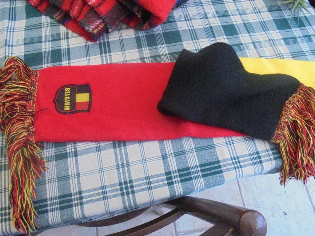 Belgium sjaal, Verzamelen, Ophalen of Verzenden, Zo goed als nieuw, Vaantje of Sjaal