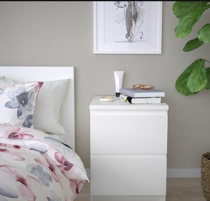 2 commodes IKEA MALM, Enlèvement, Utilisé