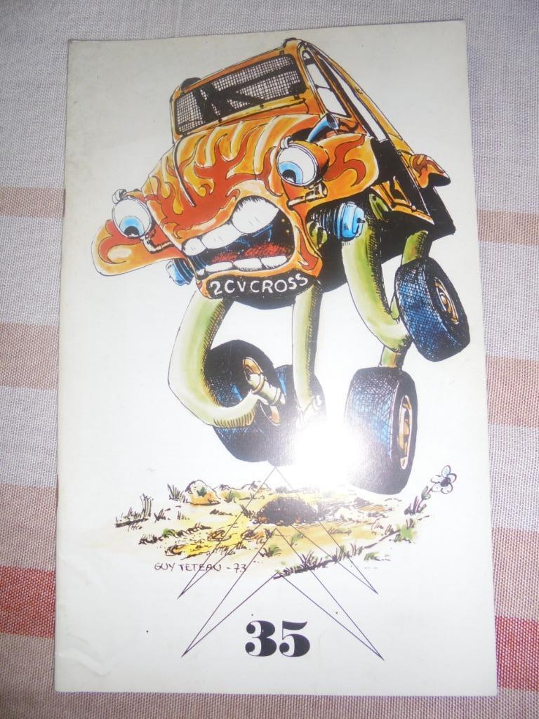 livre citroen le double chevron n 35 printemps 1974, Enlèvement ou Envoi, Utilisé, Citroën