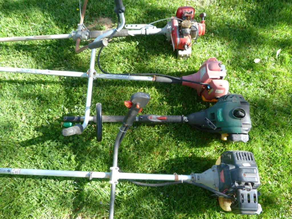 lot débroussailleuses, Jardin & Terrasse, Enlèvement, Utilisé, Essence