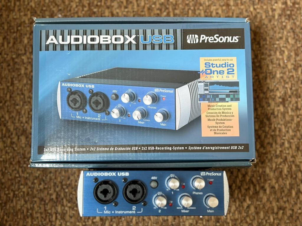 Presonus Audiobox USB, Enlèvement ou Envoi, Utilisé, Moins de 5 canaux