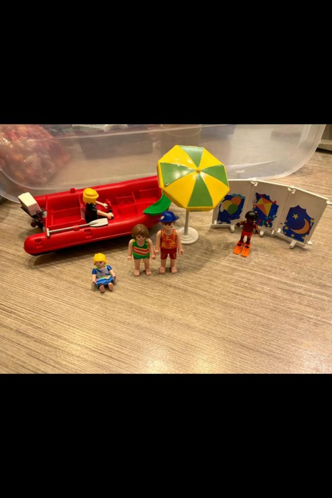 Vintage playmobil strand, Ophalen