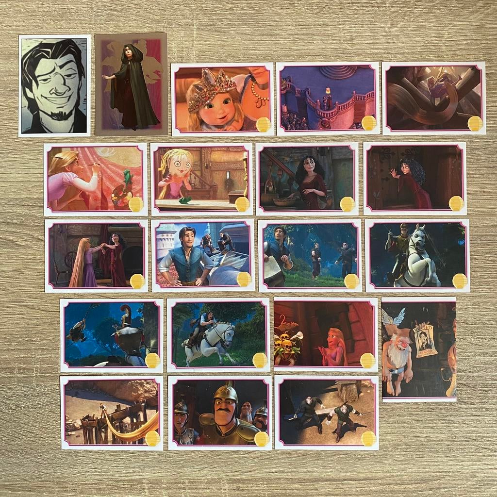 Autocollants Panini Disney Tangled 2010, Enlèvement ou Envoi, Neuf, Plusieurs autocollants