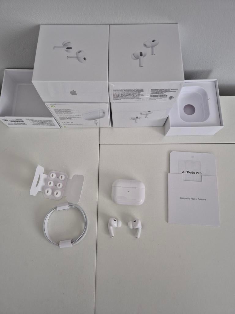 Airpods Pro 2 neufs dans leur boîte avec suppression active, Enlèvement ou Envoi, Neuf, Intra-auriculaires (In-Ear), Bluetooth