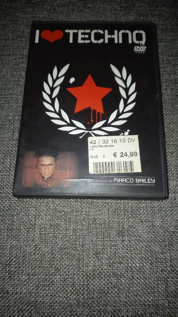 DVD I Love Techno, Cd's en Dvd's, Dvd's | Muziek en Concerten, Gebruikt, Ophalen of Verzenden