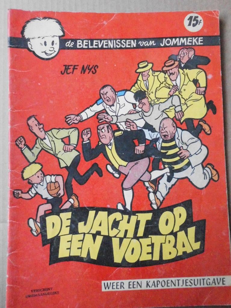 Jommeke - De jacht op een voetbal, Boeken, Stripverhalen, Eén stripboek, Ophalen of Verzenden, Gelezen, Jef Nys