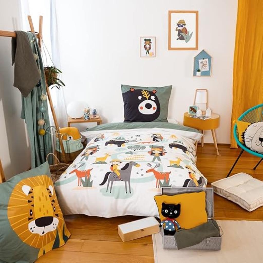 Parure de lit réversible pour enfant | 140 x 200 cm | Nouvea, Neuf, Garçon ou Fille, -, Autres couleurs