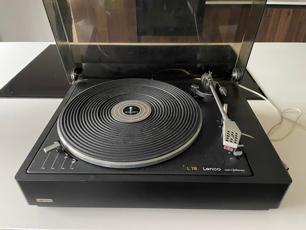 Platine Lenco L78, Enlèvement ou Envoi, Utilisé, Tourne-disque
