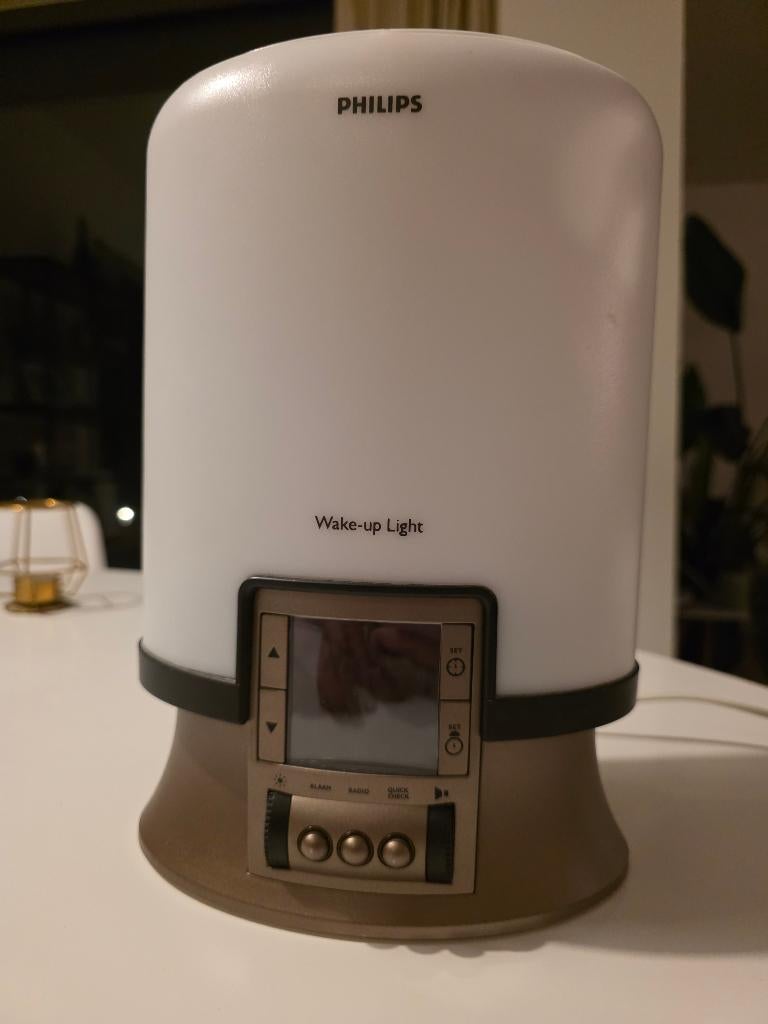 Philips Wake-Up Light (helderder, oud model), Elektronische apparatuur, Ophalen, Zo goed als nieuw, Analoog
